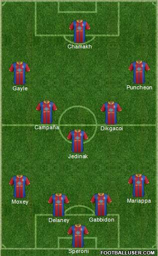 Crystal Palace Formation 2013