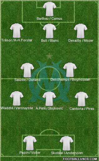 Olympique de Marseille Formation 2013