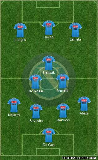 Napoli Formation 2013