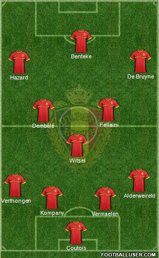 Belgium Formation 2013
