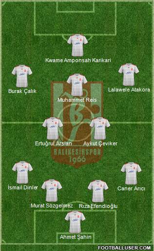 Balikesirspor Formation 2013