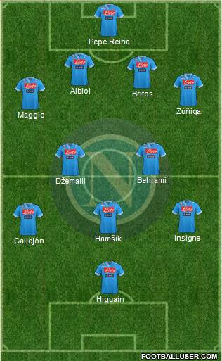 Napoli Formation 2013