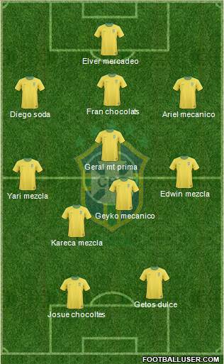 Brazil Formation 2013