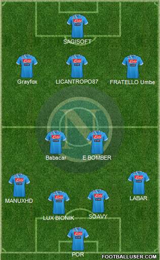 Napoli Formation 2013