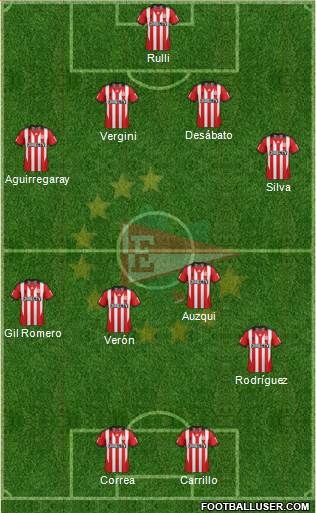 Estudiantes de La Plata Formation 2013