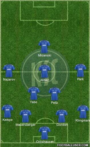 Karlsruher SC Formation 2013