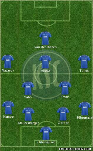 Karlsruher SC Formation 2013