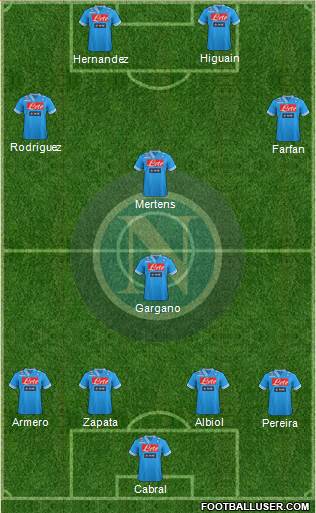 Napoli Formation 2013
