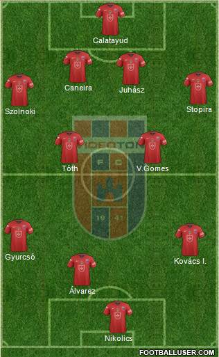 FC Fehérvár Formation 2013