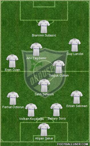 Orduspor Formation 2013