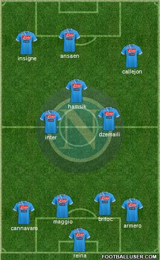 Napoli Formation 2013