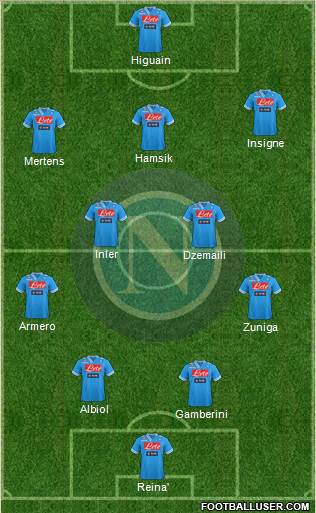 Napoli Formation 2013