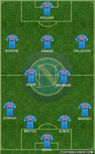 Napoli Formation 2013