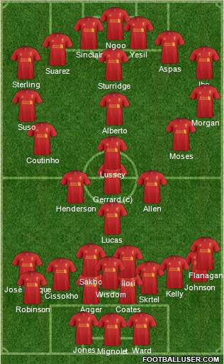 Liverpool Formation 2013