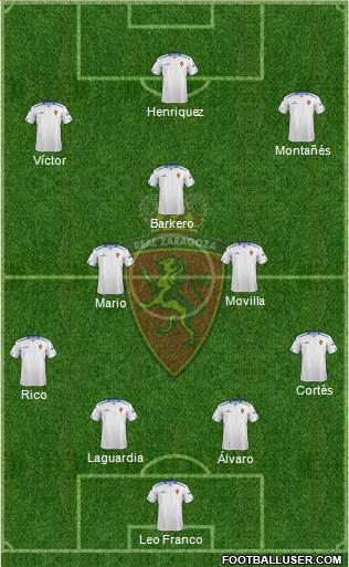 R. Zaragoza S.A.D. Formation 2013