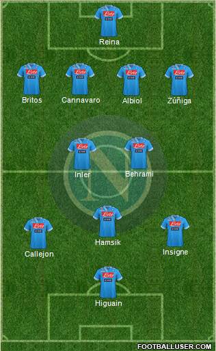 Napoli Formation 2013