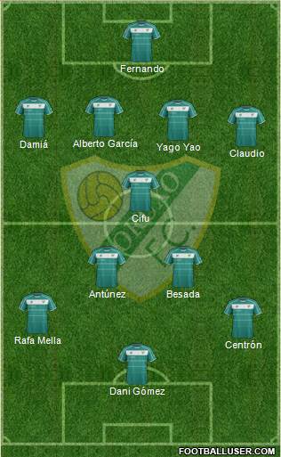 Coruxo F.C. Formation 2013