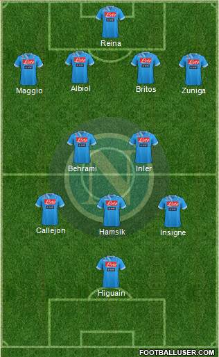 Napoli Formation 2013