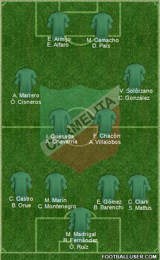 AD Carmelita Formation 2013