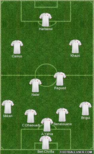 Tunisia Formation 2013