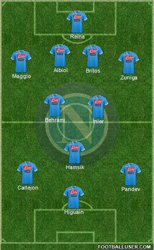 Napoli Formation 2013