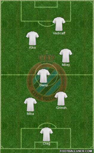 Club Brugge KV Formation 2013