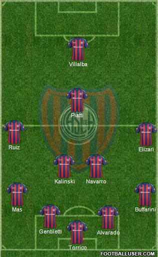 San Lorenzo de Almagro Formation 2013