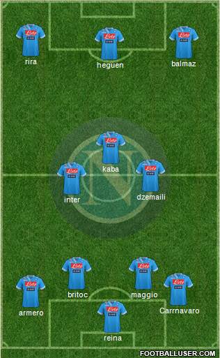Napoli Formation 2013