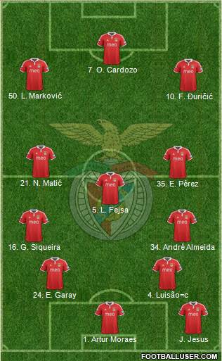 Sport Lisboa e Benfica - SAD Formation 2013