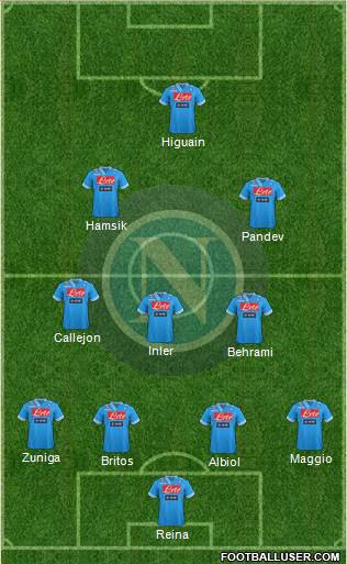 Napoli Formation 2013