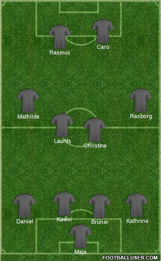 Tottenham Hotspur Formation 2013