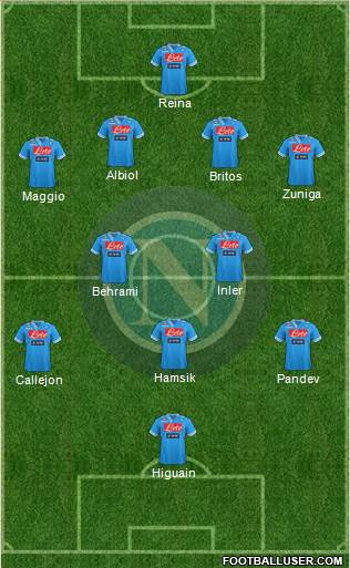 Napoli Formation 2013