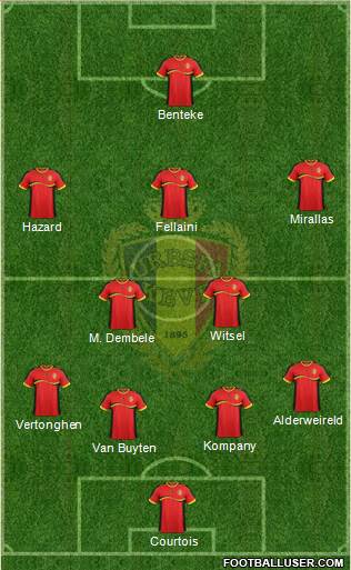 Belgium Formation 2013