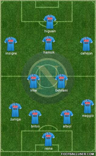 Napoli Formation 2013