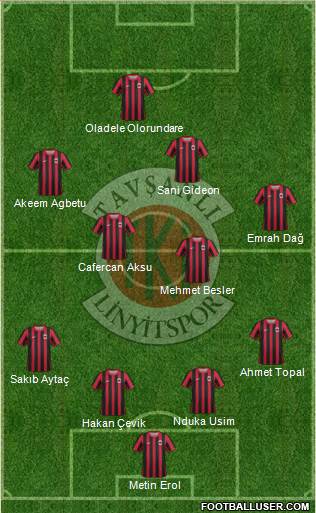 Tavsanli Linyitspor Formation 2013