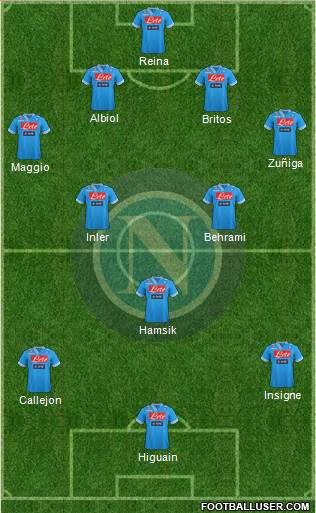 Napoli Formation 2013