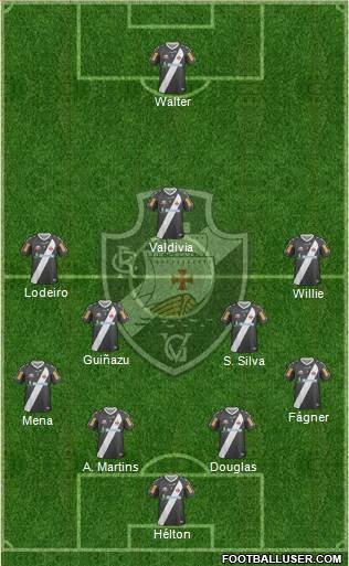 CR Vasco da Gama Formation 2013