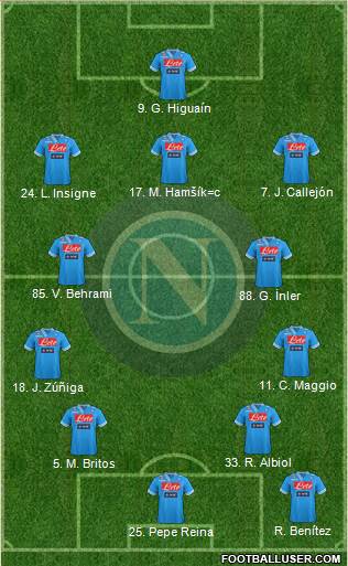Napoli Formation 2013