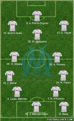 Olympique de Marseille Formation 2013