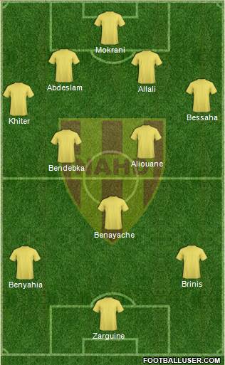 Nasr Athletic Hussein-Dey Formation 2013