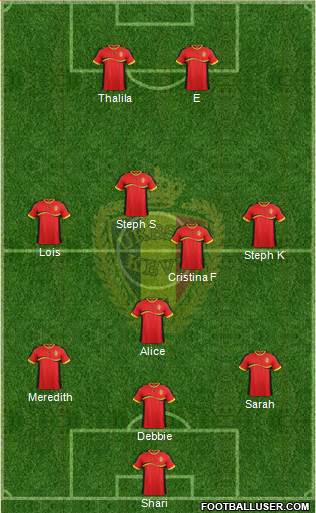 Belgium Formation 2013