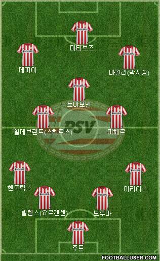 PSV Formation 2013