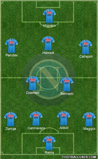 Napoli Formation 2013