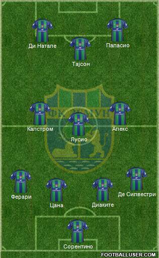 FK Zemun Formation 2013