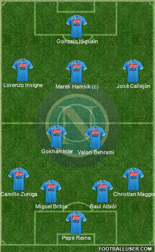 Napoli Formation 2013