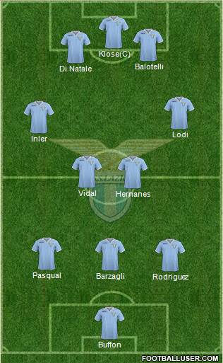 S.S. Lazio Formation 2013