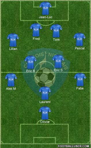 Chamois Niortais Football Club Formation 2013