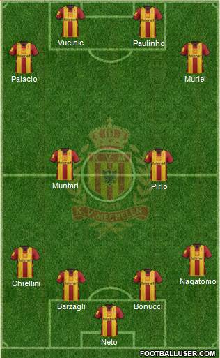 Yellow Red KV Mechelen Formation 2013
