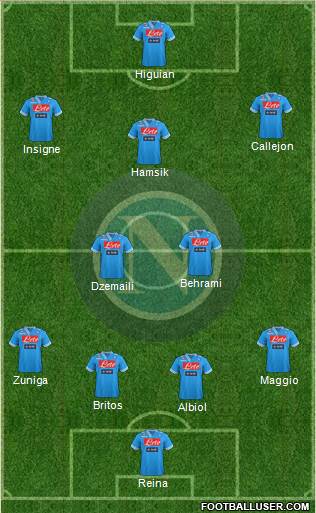 Napoli Formation 2013