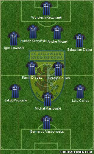 WKS Zawisza Bydgoszcz Formation 2013